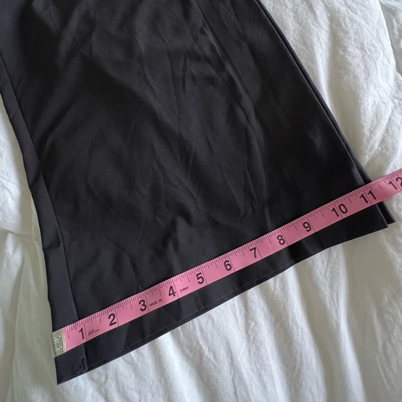 Athleta Tribeca Crop Pants Wide Leg Athleisure Black 10 Tall - Picture 14 of 14